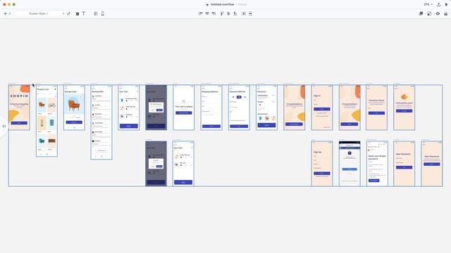 Inserting screens from Figma to Overflow смотреть онлайн