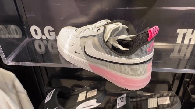 Nike Air Force 1 React (White/Black/Pink Spell) - SKU: DV0808-100 смотреть онлайн