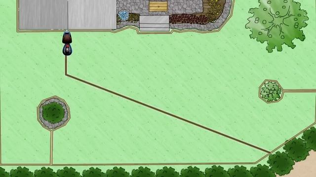 Обзор Бесшумная газонокосилка-робот GARDENA R50Li (установка зарядной станции) смотреть онлайн