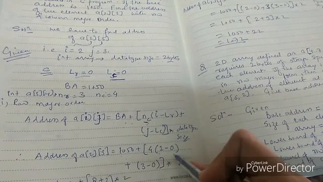 Address calculation in two dimensional array- lecture 24 смотреть онлайн