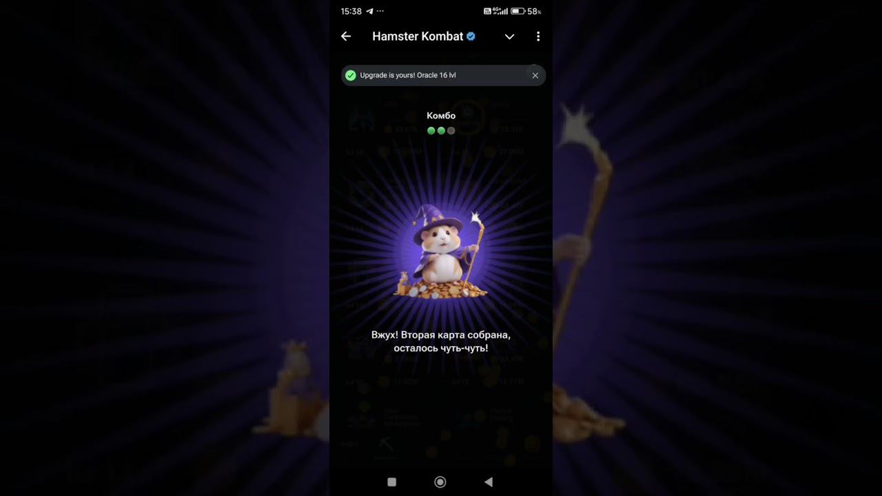 Комбо карты Hamster Kombat 15 - 16 августа 2024: карты, секреты и как найти комбо сегодня в Хомяке смотреть онлайн