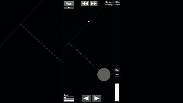 Space flight simulator. Полет на Луну. Мой первый удачный полет на Луну. смотреть онлайн