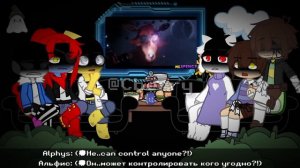 [🇷🇺/🇺🇸] Undertale react to Glitchtrap [I can't decide/Darkest Desire] {Gacha ultra(3)}