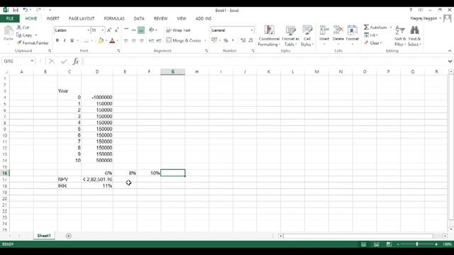 Excel Tutorial For Beginners - Using NPV & IRR Functions | MS Tools Tutorials смотреть онлайн
