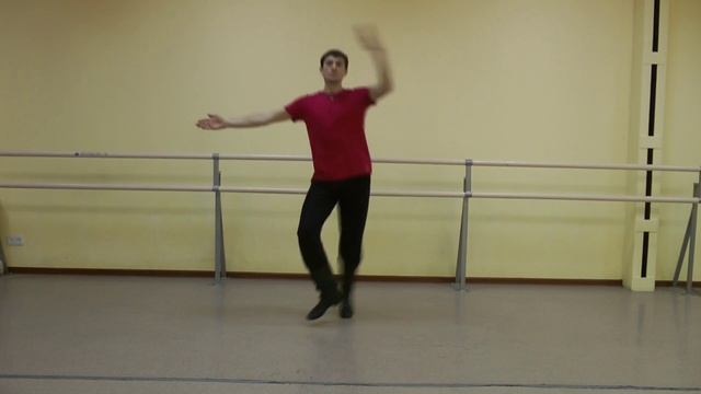 Народный танец. Мужская хлопушка с перескоком. Самопляс® смотреть онлайн