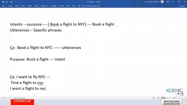 Learn Building AIPowered Assistants with Oracle Digital Assistant online | Koenig Solutions смотреть онлайн