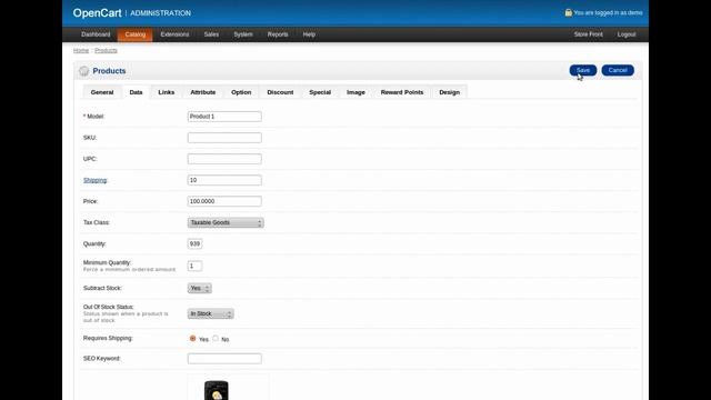 Open Cart Individual Per Item Shipping Demo смотреть онлайн