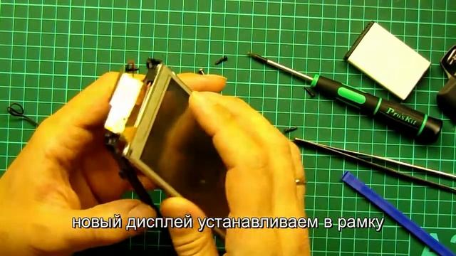 замена LCD дисплея на навигаторе GARMIN Montana 600 650 650t смотреть онлайн