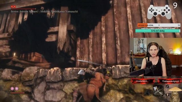 Sekiro First Playthru | DAY 4: My never-ending journey to git gud and slay everything. смотреть онлайн