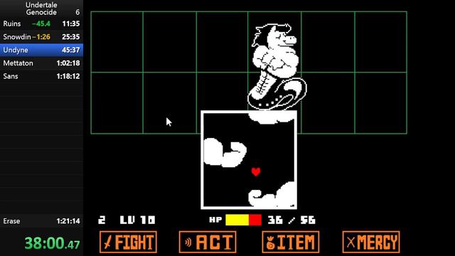 undertale genocide 1:15:39 speedrun смотреть онлайн