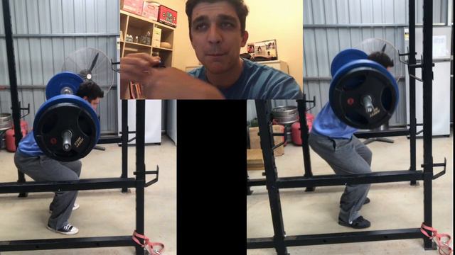 Squat everyday Day 143: ANOTHER Bench Press (PR) 140kg + Olympic vs flat shoes comparison смотреть онлайн