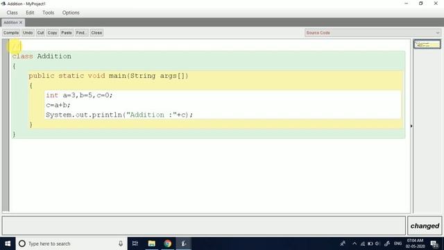 #5 -Addition Program - Bluej Software - Java Programming Series смотреть онлайн