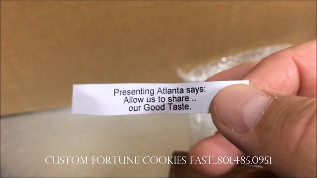 Custom Fortune Cookies....Fast! смотреть онлайн