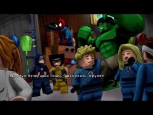 Lego Marvel Super Heroes. Full Walkthrough. Part 6. Free Game