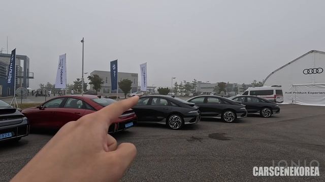 Best color for IONIQ 6? – Choose yours here! All exterior colors outdoors, under sunlight смотреть онлайн