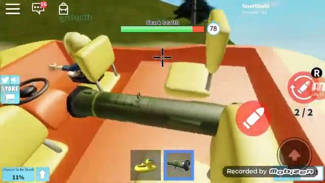 игра  Sharkbite страшной Акулы