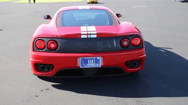 Ferrari 360 Modena with Capristo Exhaust Revving Sound смотреть онлайн