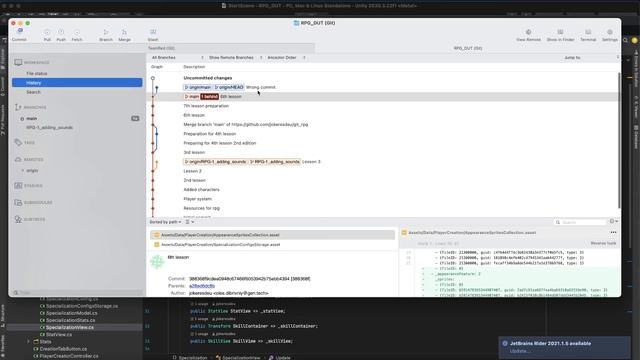 Основи роботи з Git(Sourcetree) - видалення комітів та відміна закомічених змін в файлах смотреть онлайн