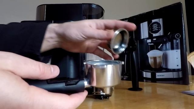 SILVERCREST espresso machine from Lidl. Model: SEMM 1470 A1 - UNBOXING смотреть онлайн