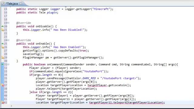 How To Make A Bukkit Plugin: Episode 3 Teleporting смотреть онлайн