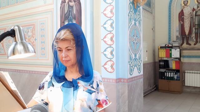 Третий антифон "Блаженны". Читает Мария Урюпина. смотреть онлайн