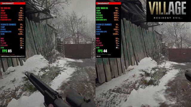 .Comparativo RX 580 8G 2048SP VS GTX 1060.