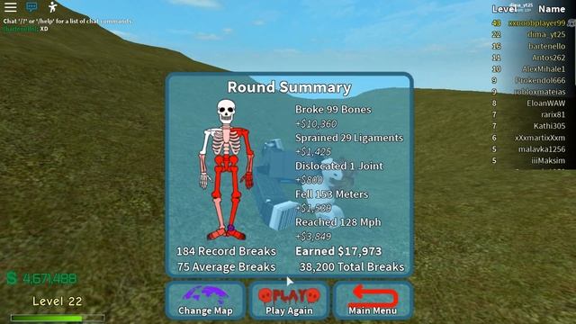 ЛОМАЮ КОСТИ В РОБЛОКС!!!НАСОБИРАЛ 5 млн$!!!!! смотреть онлайн