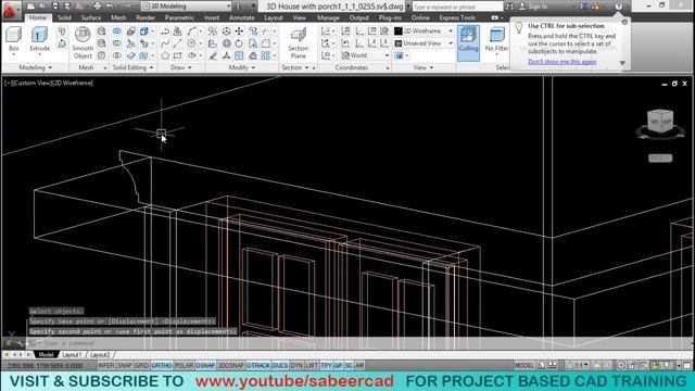 CREATING SUN SHADES WITH DETAILING | AUTOCAD 3D SUN SHADE смотреть онлайн