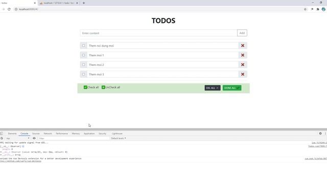 RESTful API. Tạo Todos list với VueJS và Laravel. Bài 12 tạo chức năng xóa một task và nhiều task. смотреть онлайн