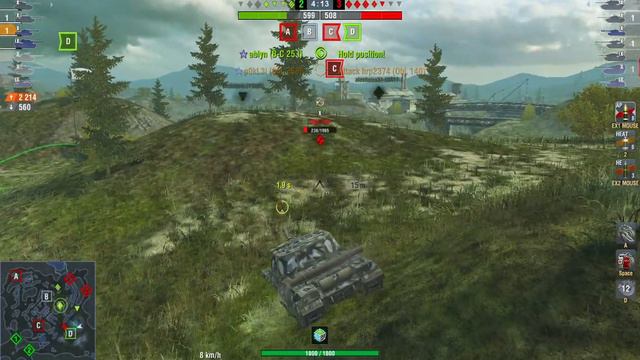 Obj 268: 6600 Damage , 4 Frags - Rating Battle - смотреть онлайн