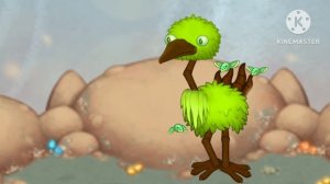 мифический монстр на острове фей! (мои поющие монстры концепт)