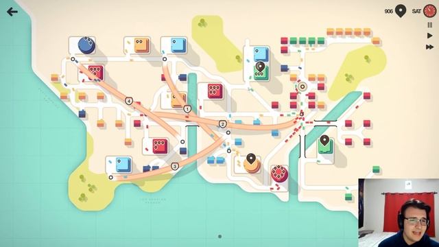 Using Incredible Strategy to Manage Road Networks in Mini Motorways смотреть онлайн