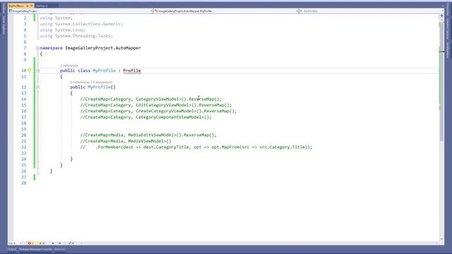How to Design Image gallery Project in ASP.NET CORE Part-3/6 смотреть онлайн