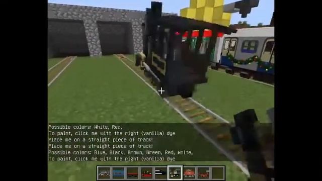 Новогодние поезда метро: Еж3, Ока, Москва и новогодние поезда от разработчиков мода Traincraft смотреть онлайн