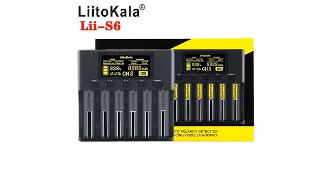 LiitoKala Lii-PD4 Lii-PL4 Lii-S2 Lii-S4 Lii-402 Lii-202 Lii-S8 Lii-S6 18650 26650 21700