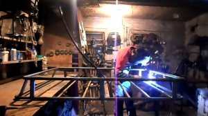 Дневник кузнеца 5 . Экспедиционный багажник на ниву своими руками .