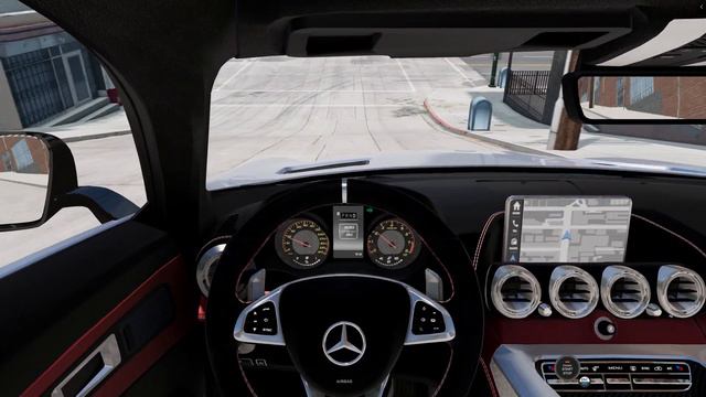 BeamNG.drive - Mercedes-AMG GT-S 2016 - Car Show Test Drive Crash . смотреть онлайн