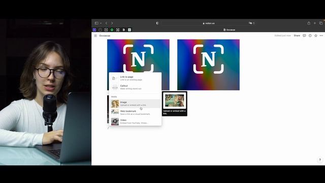 Основы работы в Notion. Урок 4. Как добавить фото, видео и гифки в Ноушен. смотреть онлайн