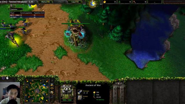 Lawliet (NE) vs Focus (Orc) - WarCraft 3 - WC2395 смотреть онлайн