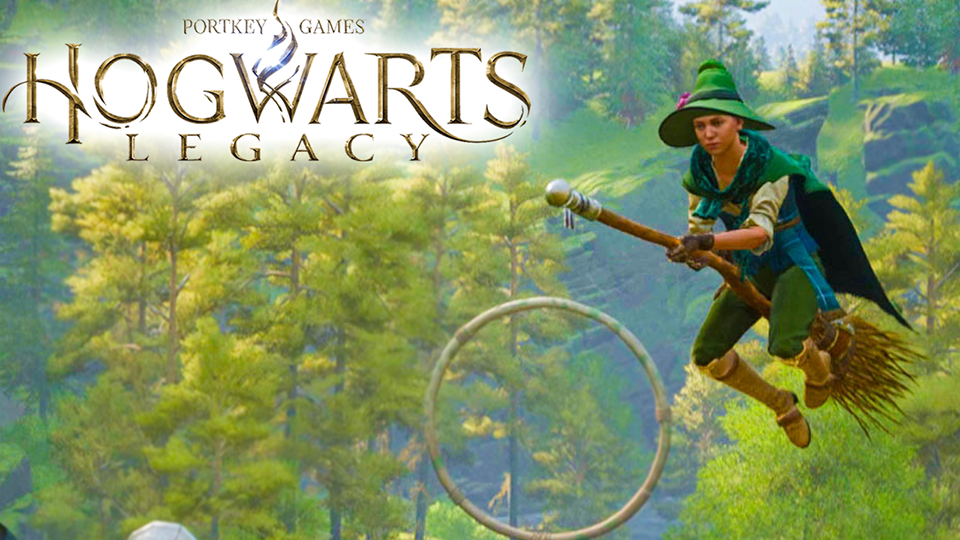 Hogwarts Legacy #8 ☛ Полет на метле и Выручай-комната ✌ смотреть онлайн