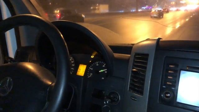 Sprinter w906 om613 AT (Спринтер 906 на автомате выезд ) Серия #3 смотреть онлайн