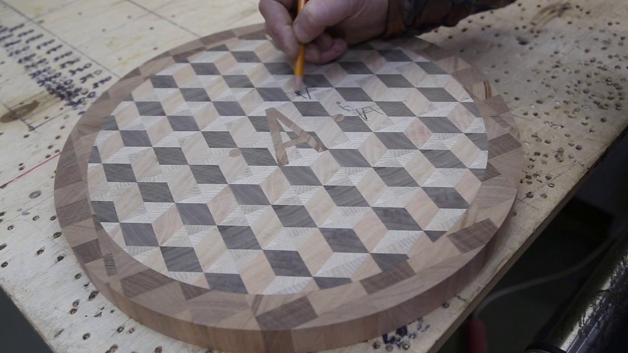 Round inlaid 3D board #2 смотреть онлайн