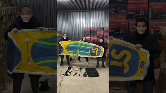 v2 Стетхем режет китайскую бюджетную sup доску JS, что бы узнать как сделан сапборд #сапборд #short смотреть онлайн