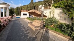 Отель Пальмира Палас Ялта .Обзор территории.Влюбилась в отель.