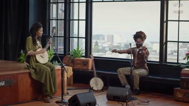 The Black Banjo Reclamation Project- Hardly Strictly Bluegrass-Hannah Mayree & SeeMore Love смотреть онлайн