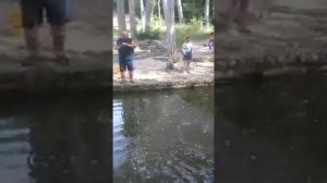 Ловля форели в Крыму.