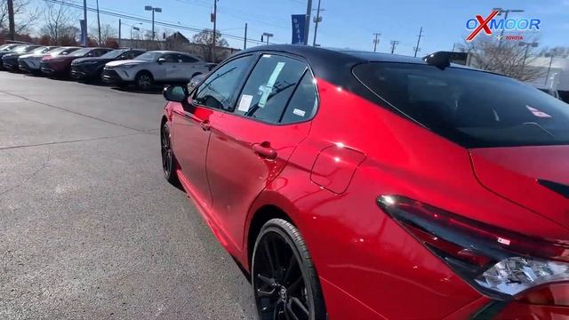 Rare - 2021 Toyota Camry XSE In Supersonic Red W/ Black Roof