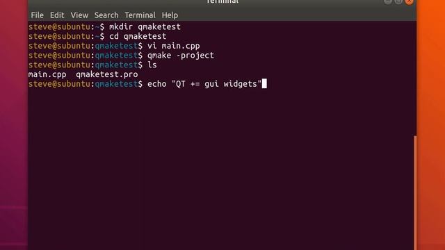 ≤90s: Hello World with Qt Framework (Ubuntu) - Installation & Example Program смотреть онлайн