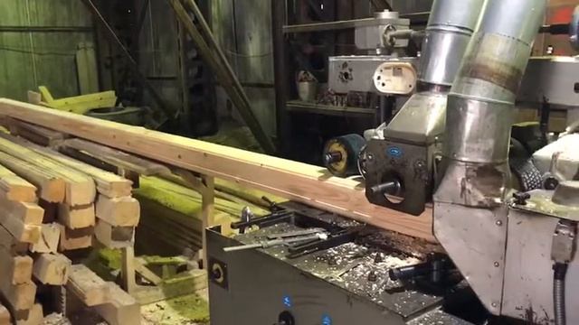 Производственный процесс профилирования бруса смотреть онлайн