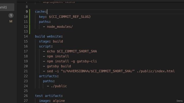 Udemy. Gitlab CI/CD. 23. Pipeline triggers / Retrying failed jobs / Pipeline schedules смотреть онлайн